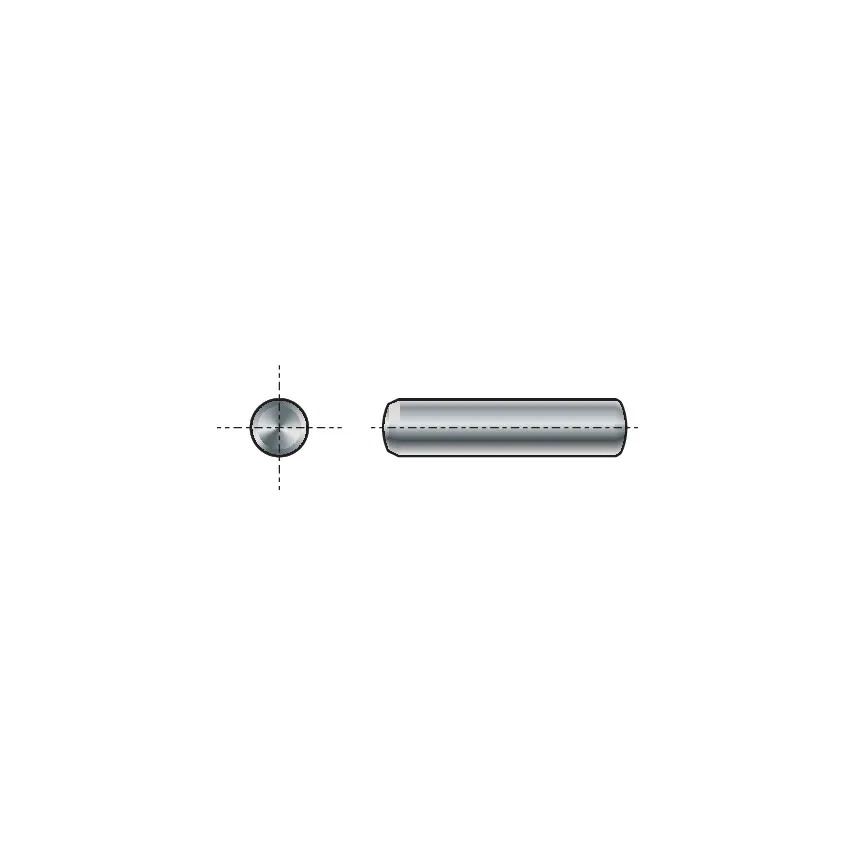 16x100mm METRIC PLAIN DOWEL PIN M6-TOL