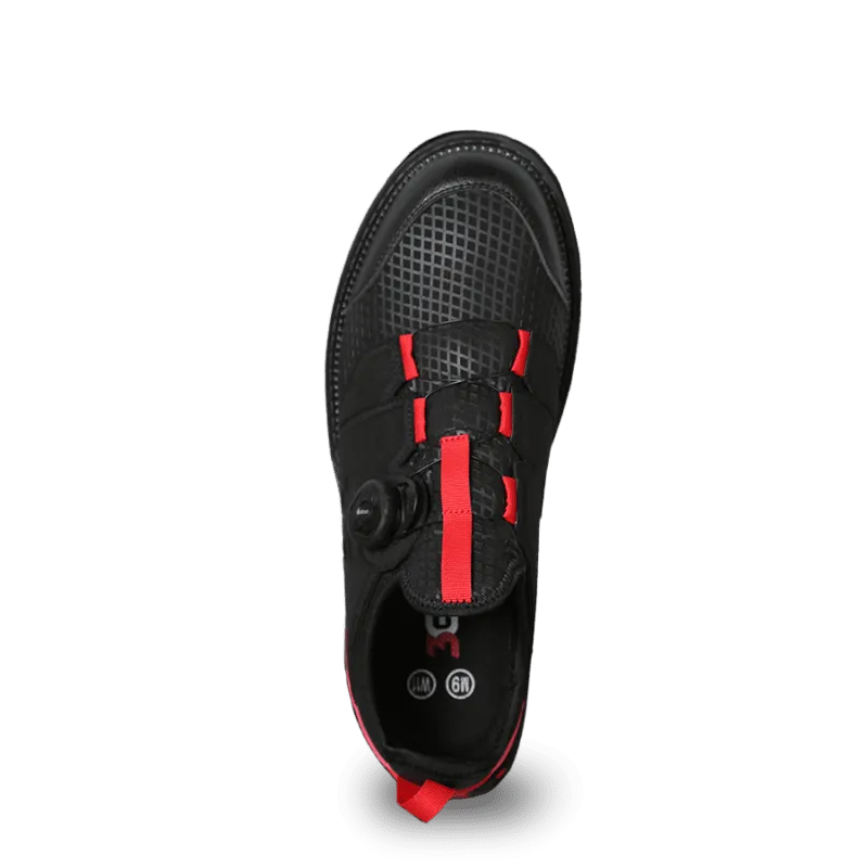 3G Men’s Speed Dial Black Red Right Hand Bowling Shoes