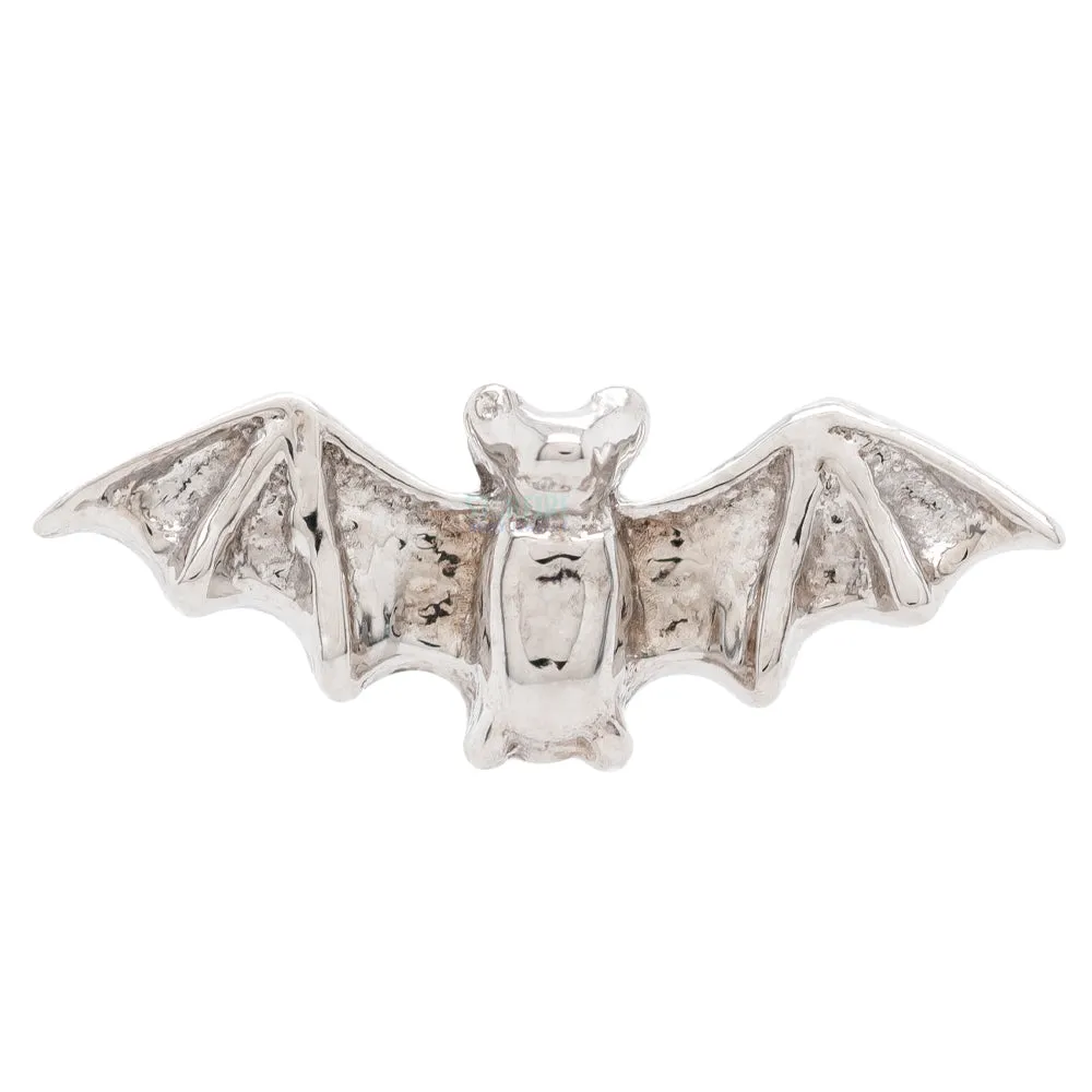 Bat Threaded End in Gold