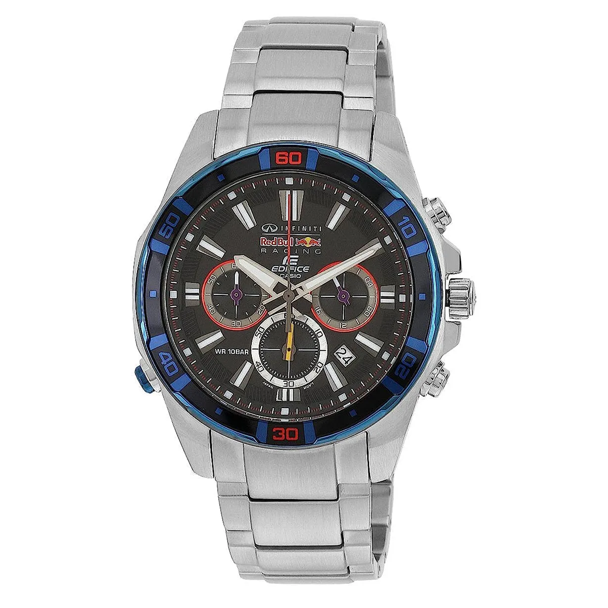 Casio Edifice  Black Dial Men 46mm