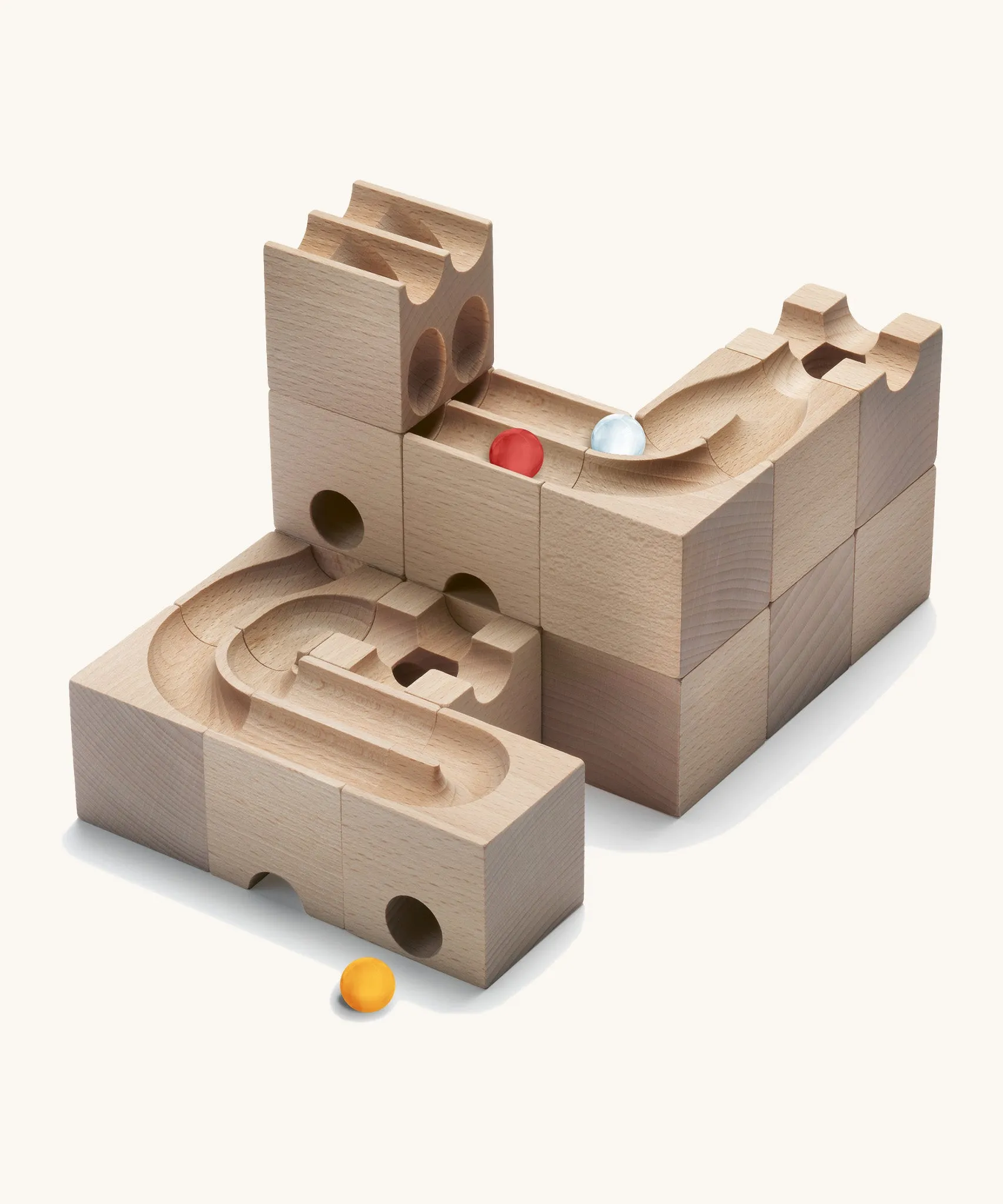 Cuboro Duo Wooden Marble Run Set
