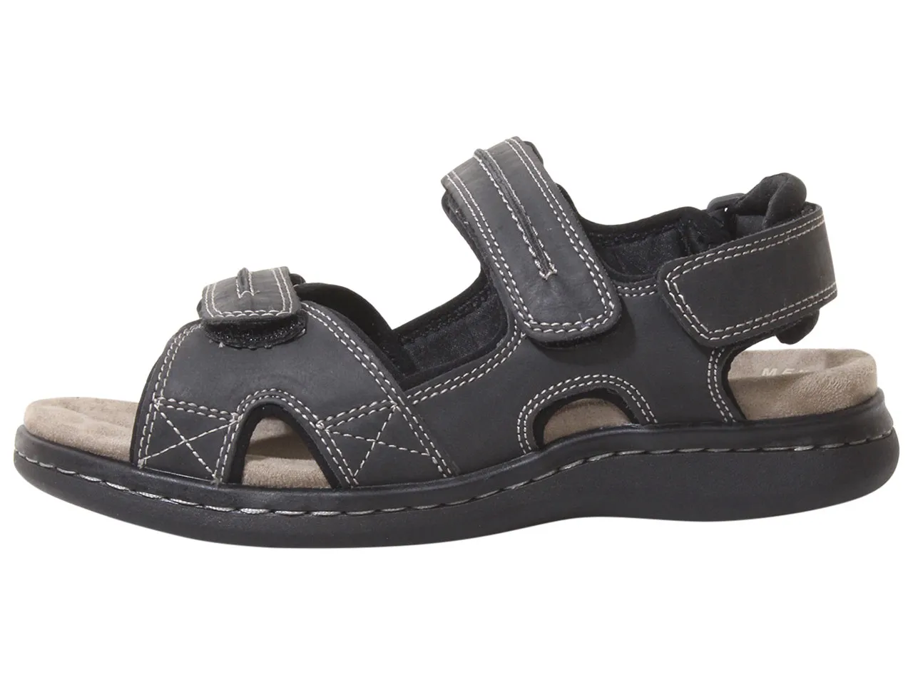 Dockers Men's Newpage Sandals Memory Foam Grey Sz: 11 90-21386