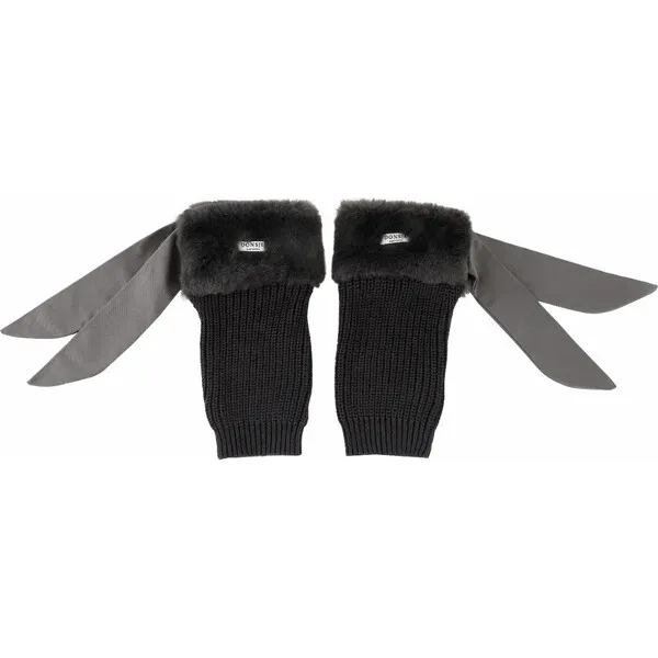Donsje Amsterdam Gina Leg Warmers, Blue Grey Teddy