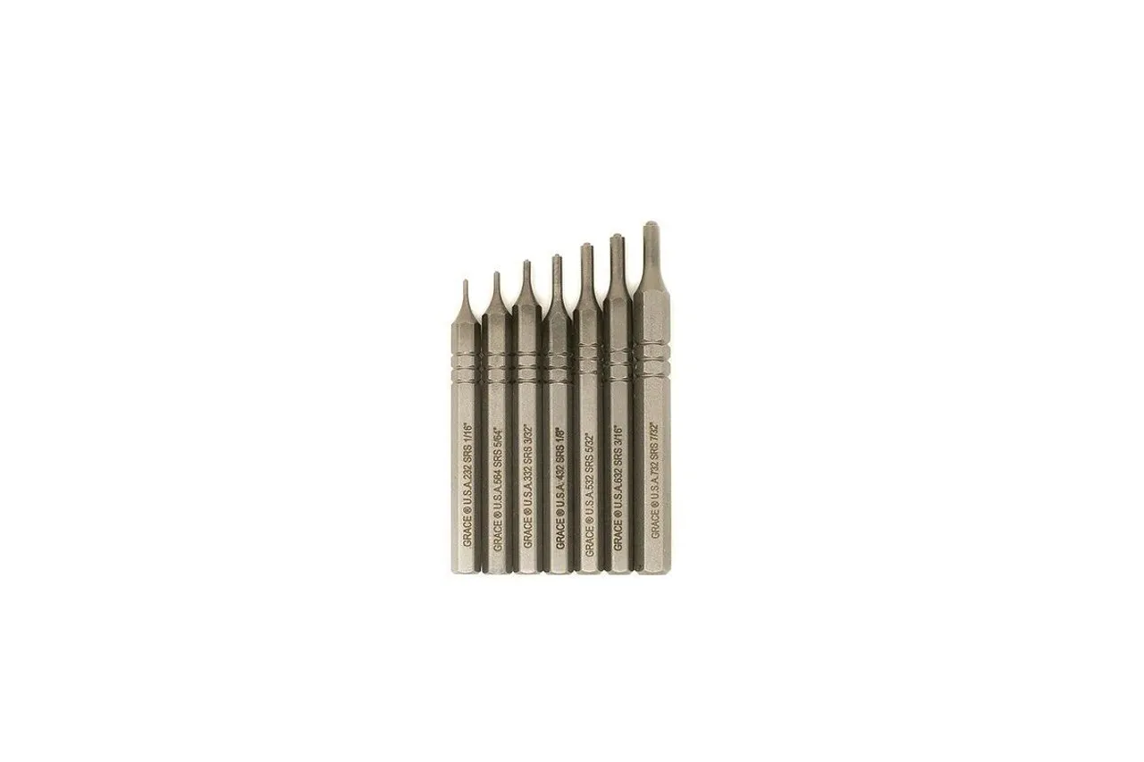 Grace Master Gunsmith Punch Set w BH-8DT Hammer Brass Roll Pin GPHC-53 USA Made