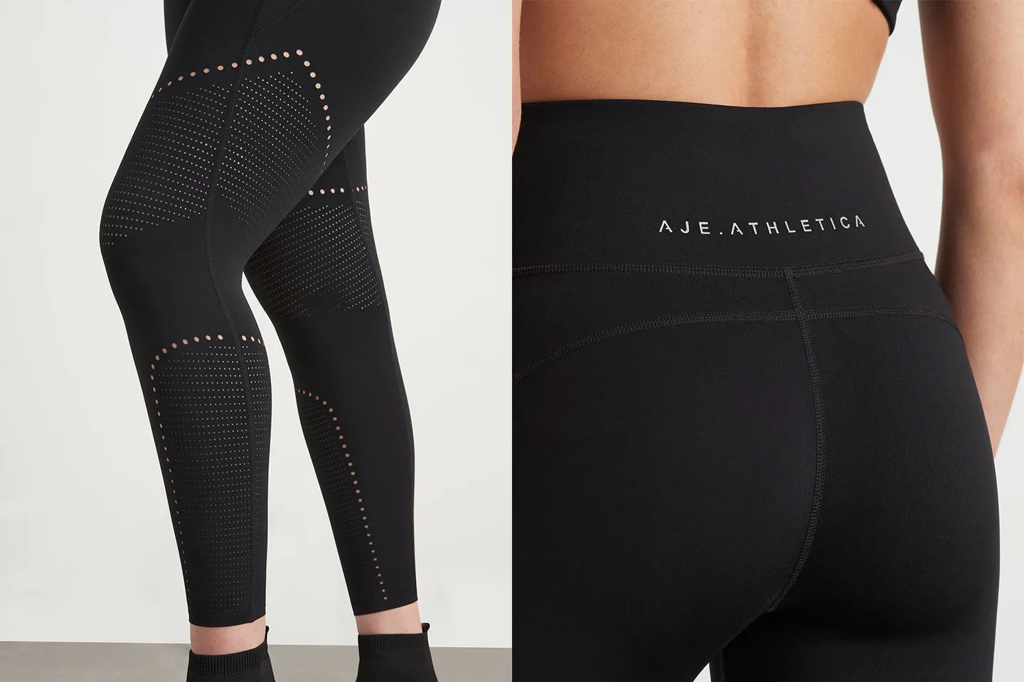 High Rise Perforated 7/8 Legging 227 -          