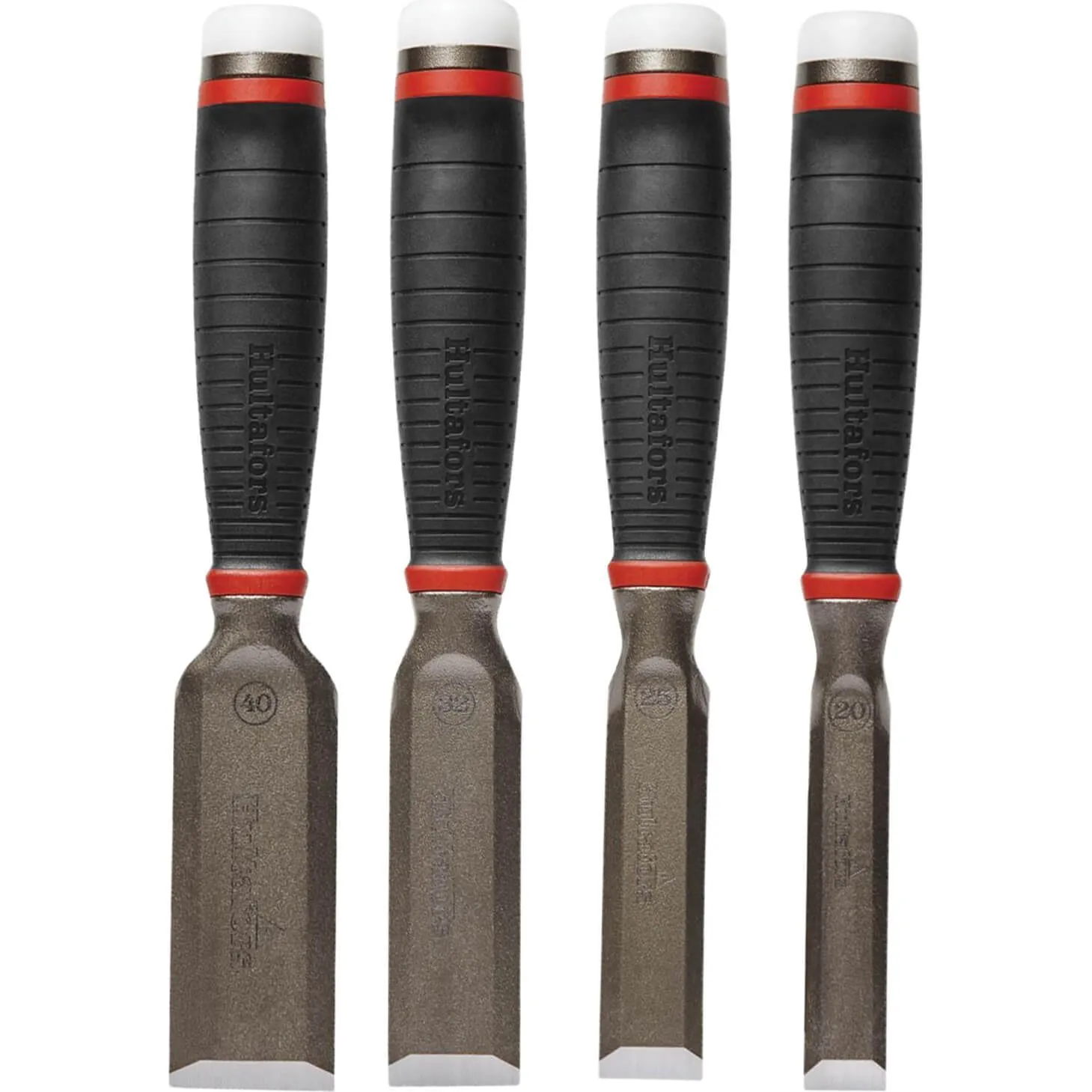 Hultafors 4 Piece Heavy Duty Bevel Edge Wood Chisel Set