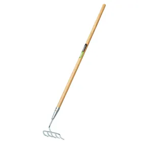 Long Handled Steel Narrow Rake