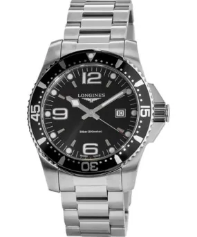 Longines HydroConquest Quartz 44mm Black Dial Men's Watch L3.840.4.56.6