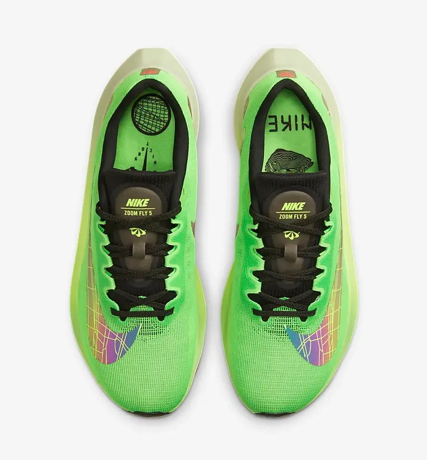 Nike Zoom Fly 5 Ekiden Scream Green Coconut Milk Black DZ4783-304
