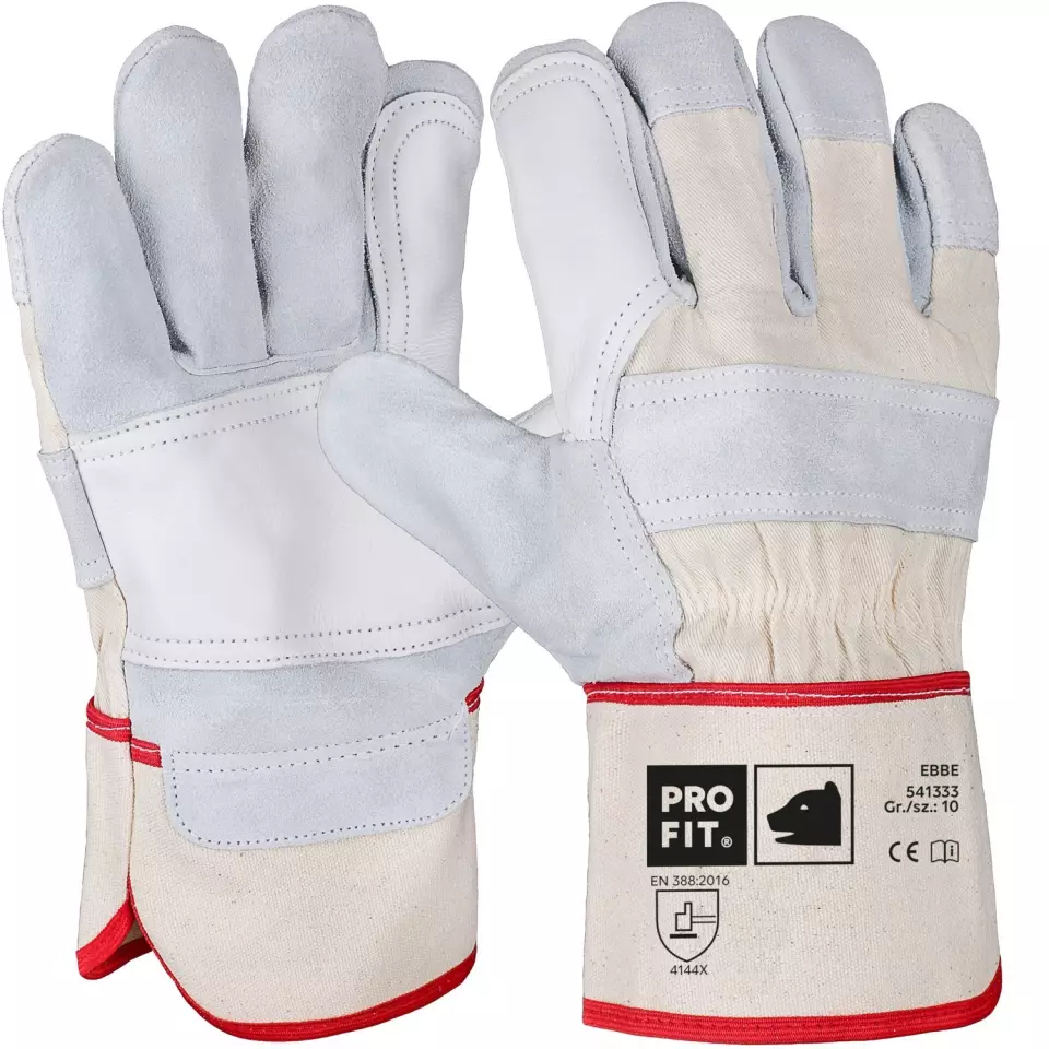 PRO FIT Split Leather Work Glove