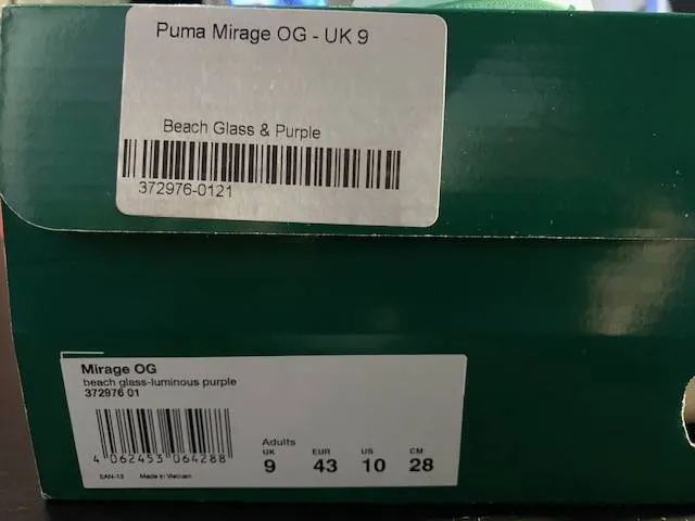 Puma Mirage OG Beach Glass