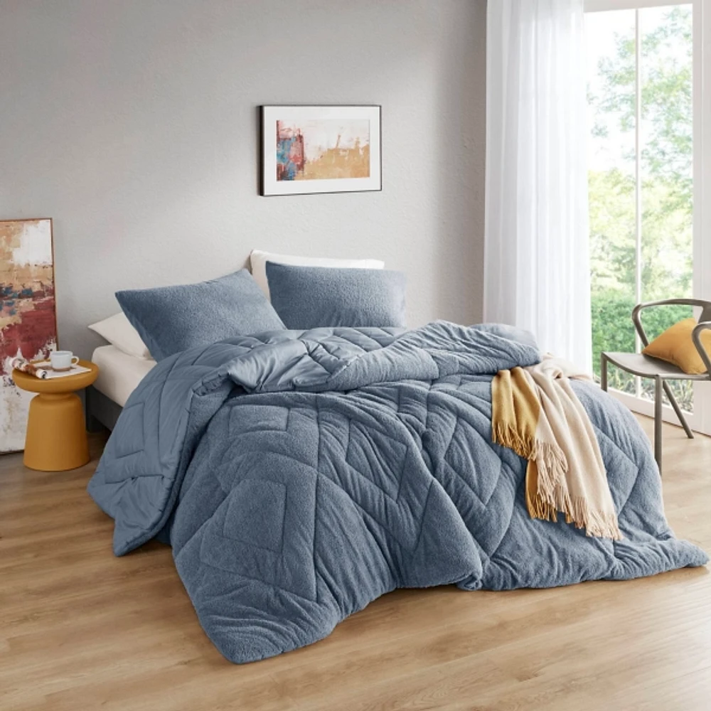 Quilted Teddy 3-pc. King Comforter Set