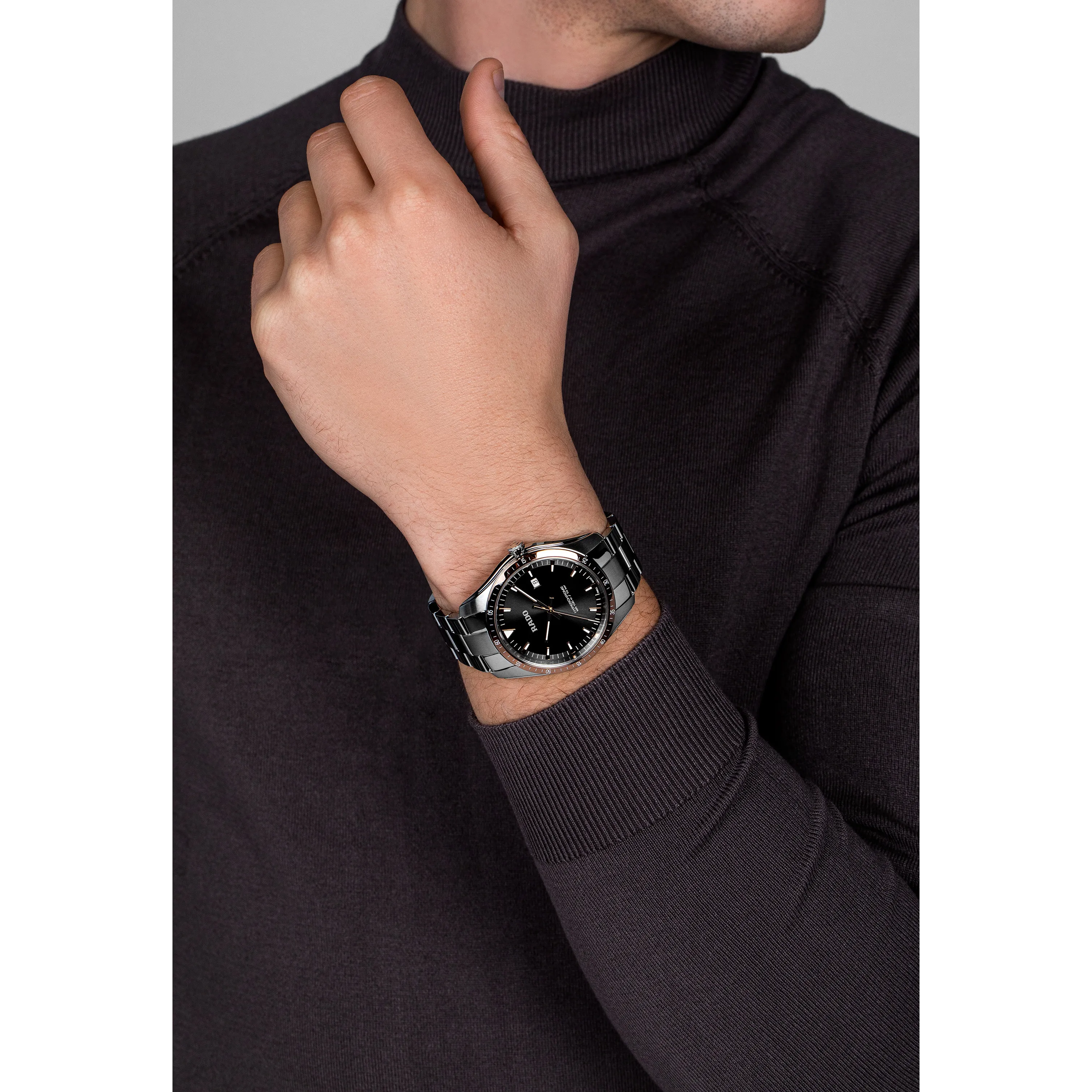 Rado Hyperchrome Grey Dial Men 44.9mm