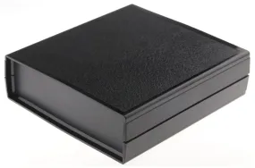 RS PRO Black ABS Instrument Case, 231 x 212 x 67mm