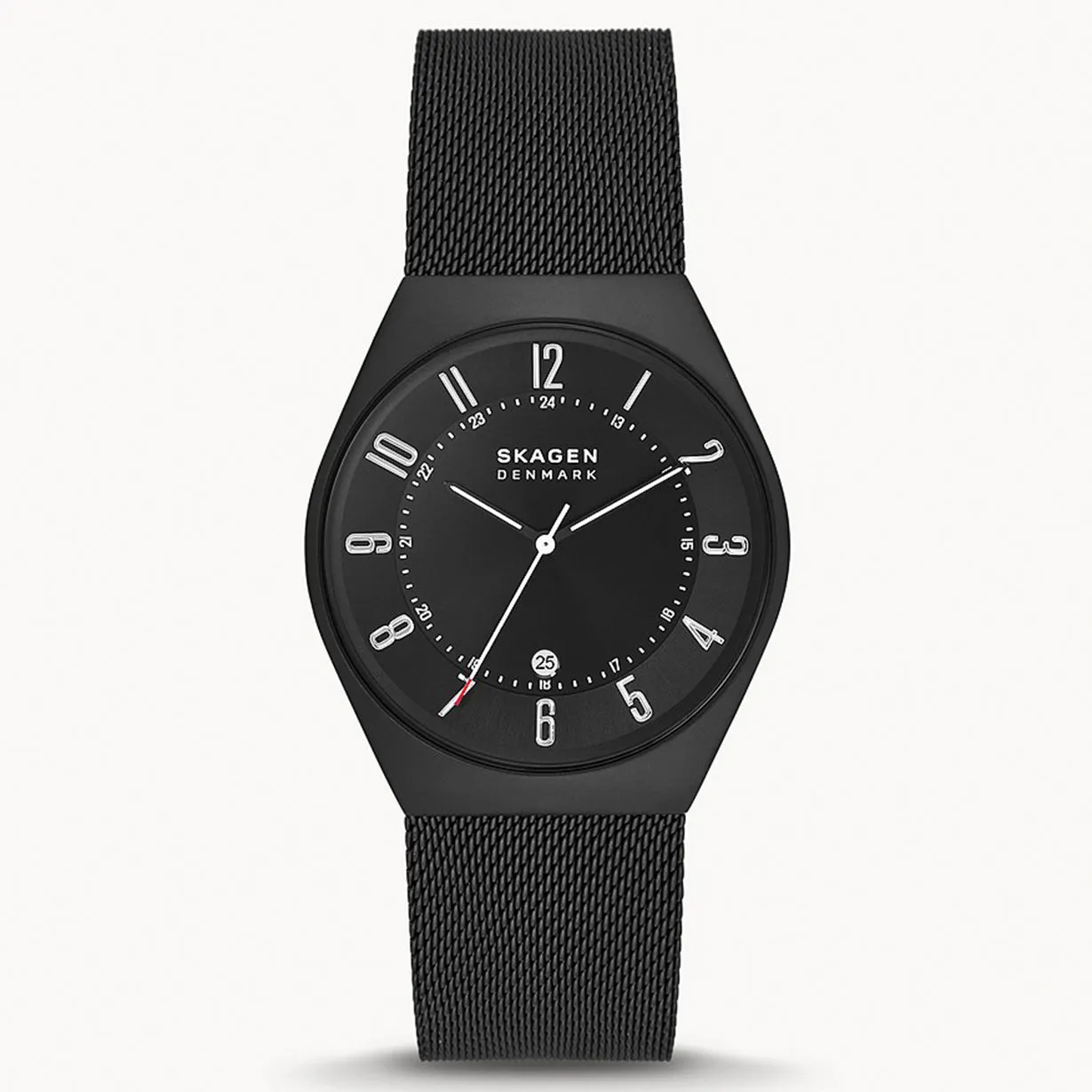 Skagen Grenen  Black Dial Men 37mm