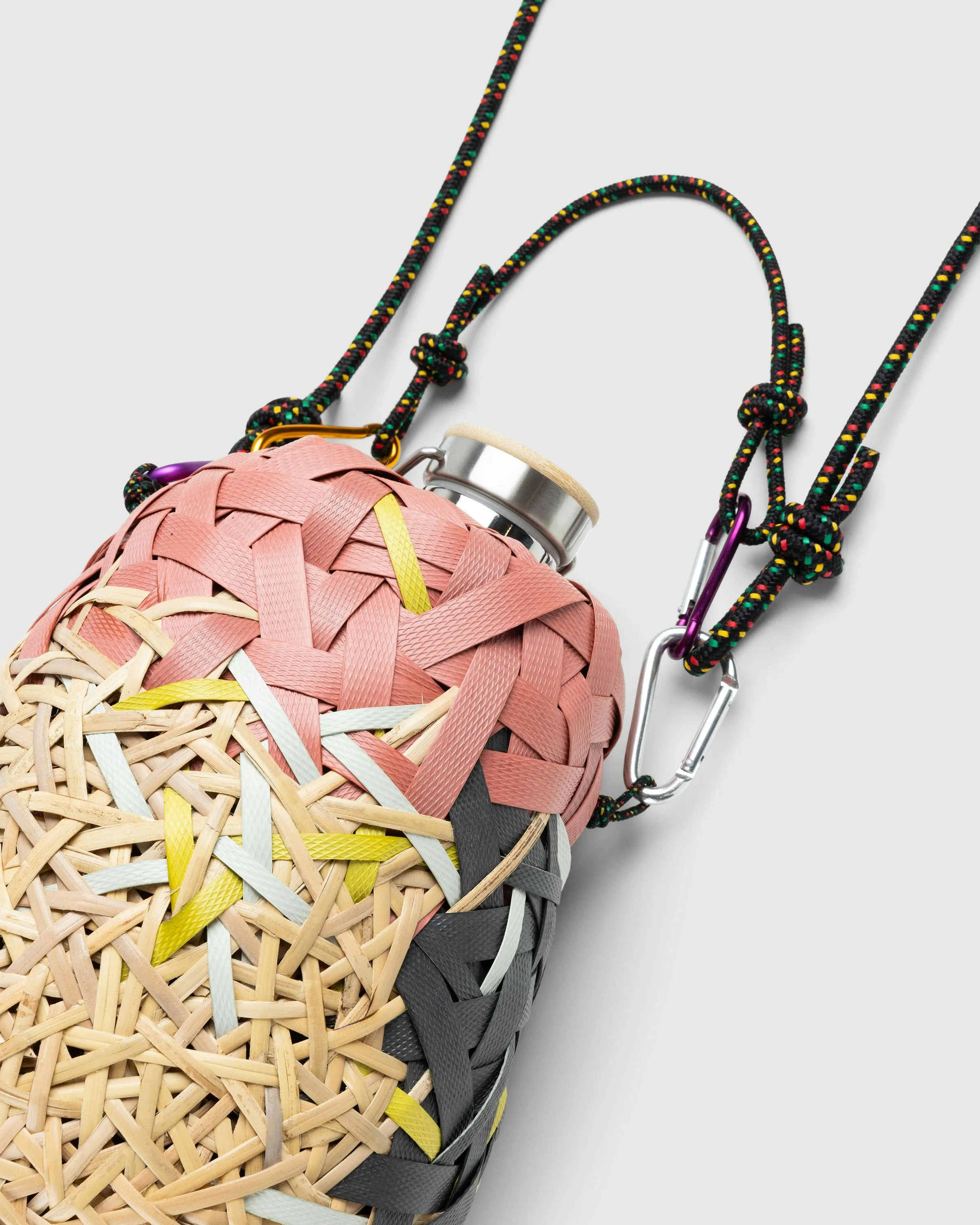 Space Available Studio – Woven Water Bottle Holder Set Multi | Highsnobiety Shop
