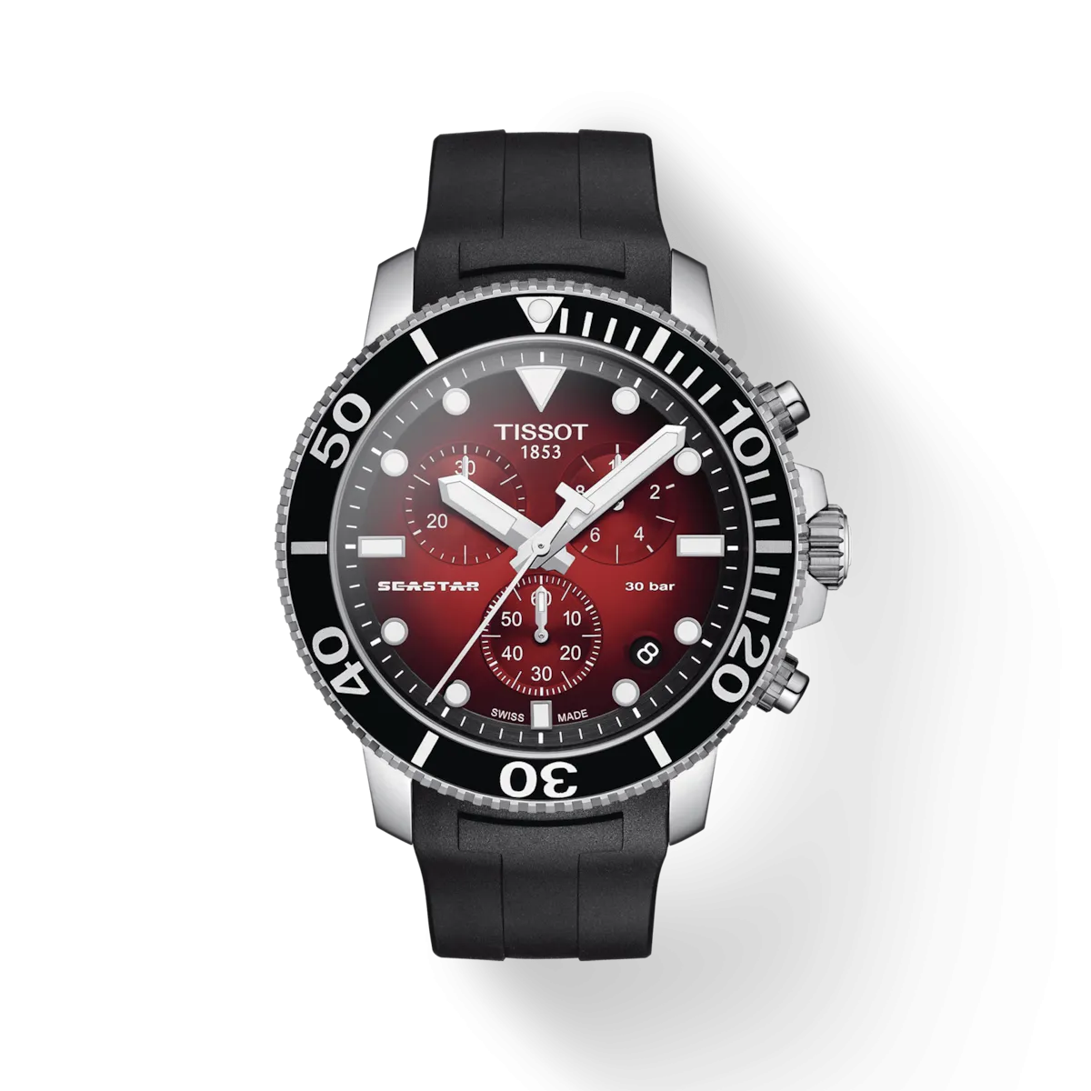 Tissot T-Sport Red & Black Dial Men 45.5mm