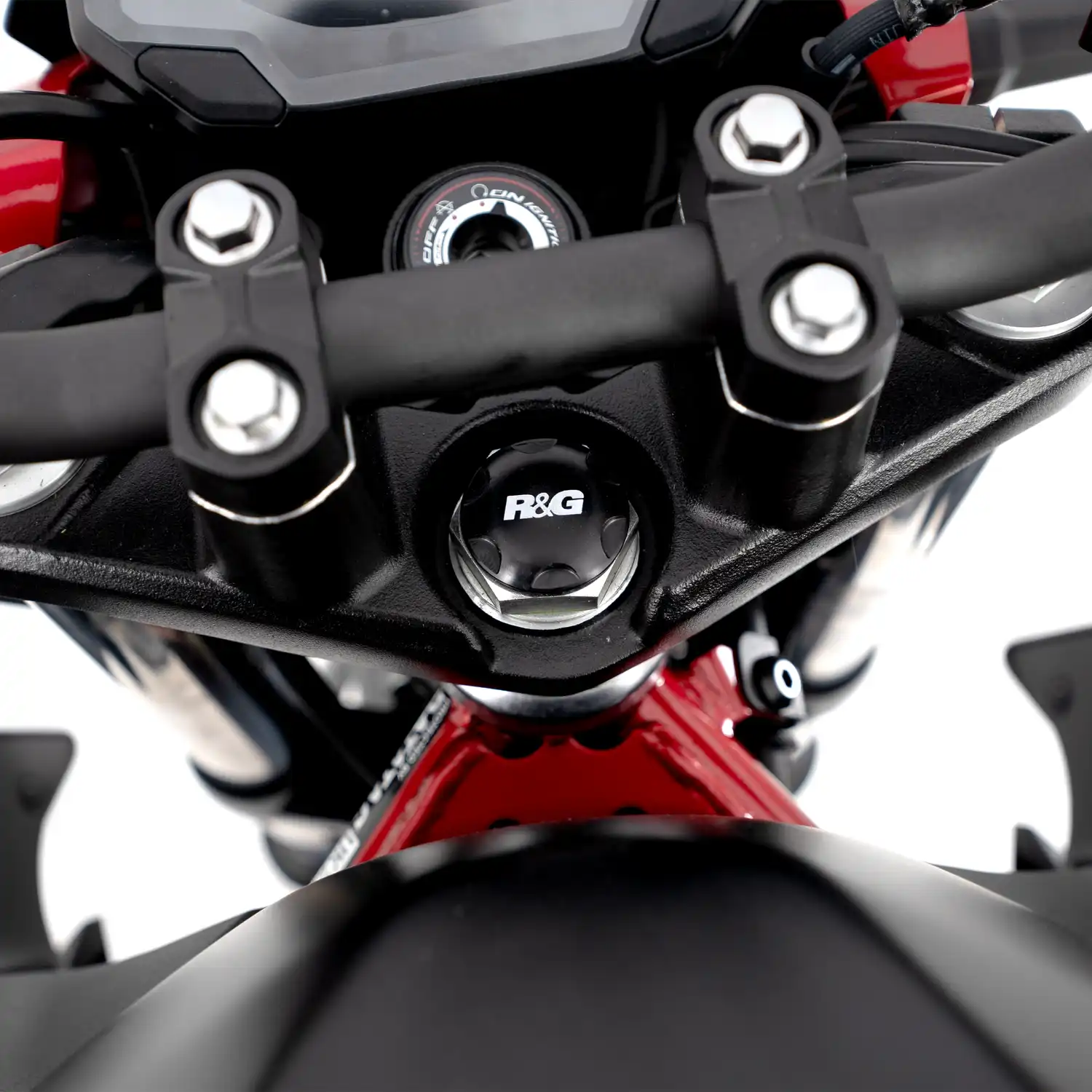 Top Yoke Cap for Kawasaki Ninja 250/400 '18-, Z400/ Z250 '19-, Indian FTR1200S '19- & Honda CRF250 Rally '20- & CRF300L '21- '24