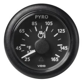 Veratron 52 MM (2-1/16) ViewLine Pyrometer - 250 to 1650F - Black Dial  Bezel [A2C59512334]